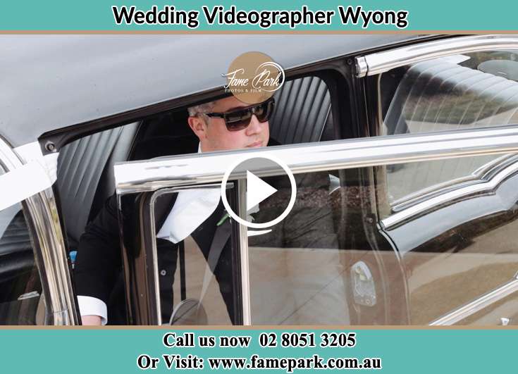 The Groom getting out of the car Wyong NSW 2259